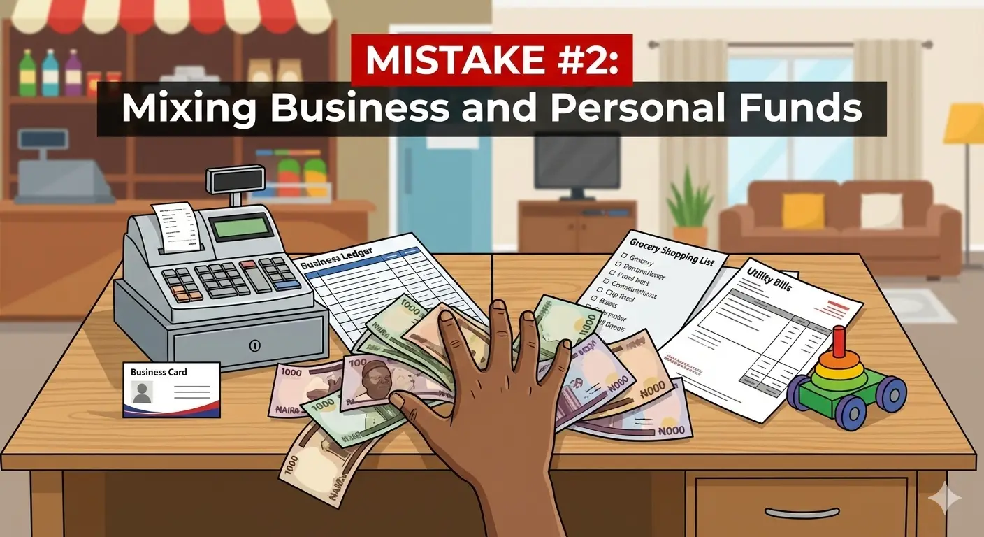 business and personal mixing